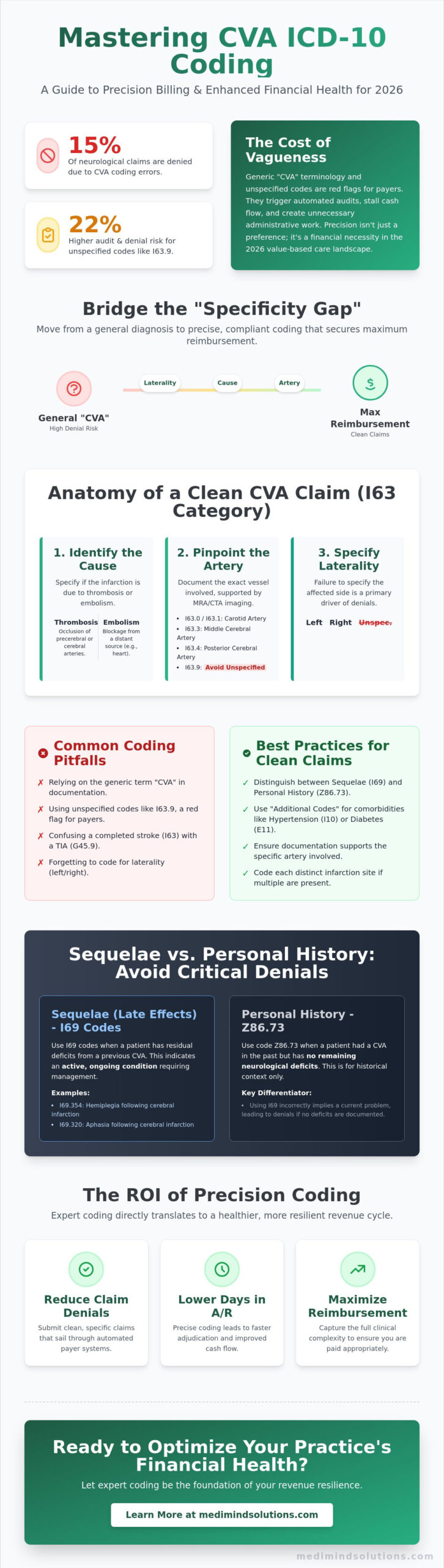 Mastering CVA ICD-10 Coding: A Comprehensive Reference for 2026